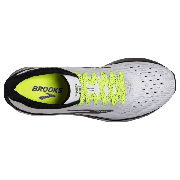 Brooks Shoes - Hyperion Tempo White/Nightlife/Black            