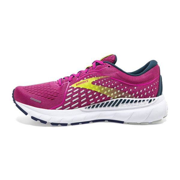 Brooks Shoes - Adrenaline GTS 21 Raspberry/Pink/Sulphur            