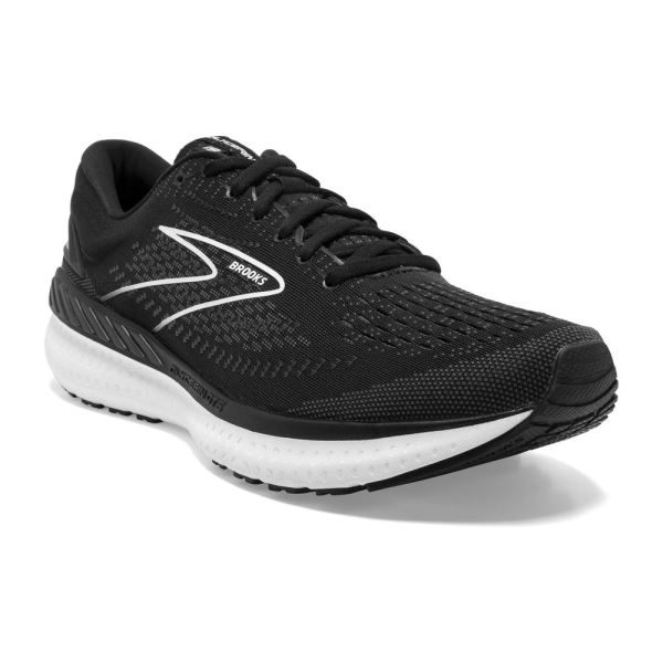 Brooks Shoes - Glycerin GTS 19 Black/White            