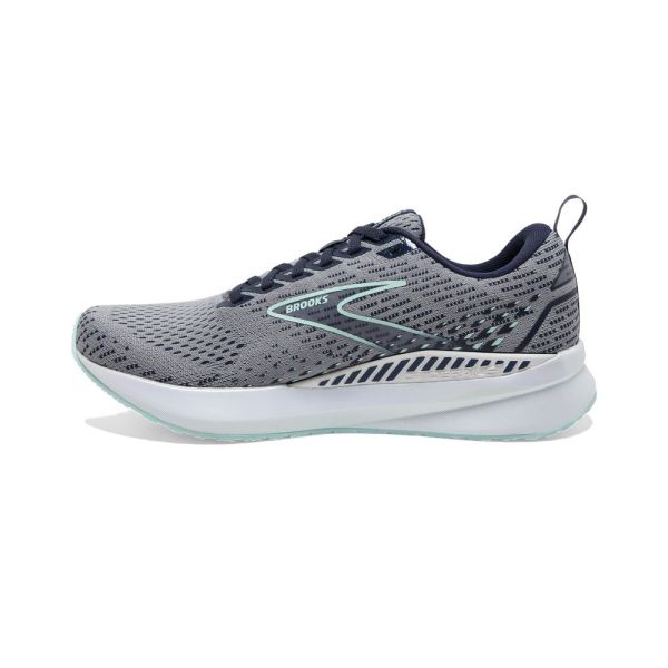 Brooks Shoes - Levitate GTS 5 Grey/Peacoat/Blue Light            