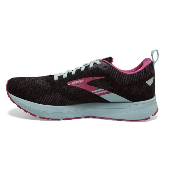 Brooks Shoes - Revel 5 Black/Beetroot/Plume            