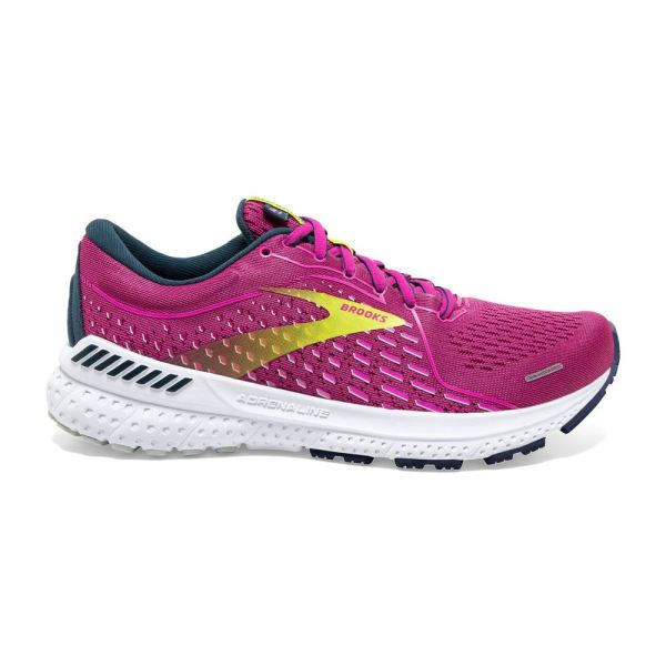 Brooks Shoes - Adrenaline GTS 21 Raspberry/Pink/Sulphur