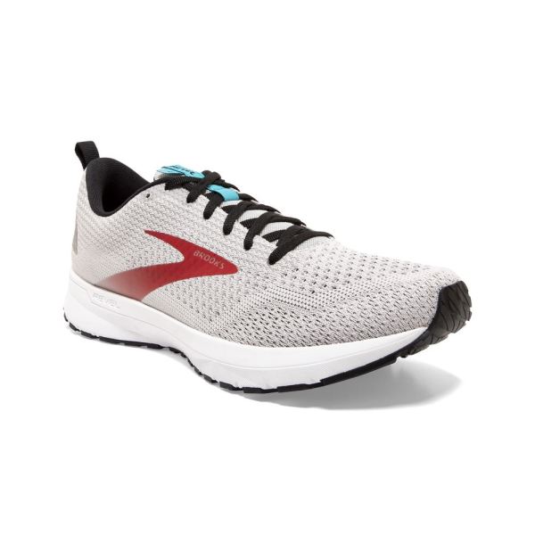 Brooks Shoes - Revel 4 Grey/Black/Capri            