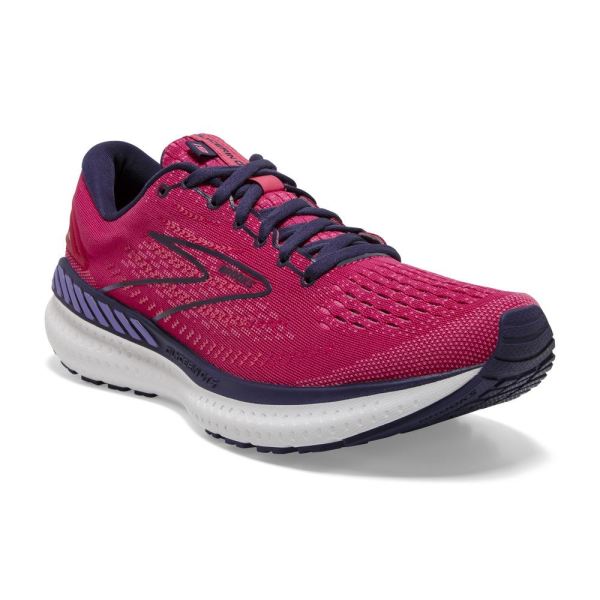 Brooks Shoes - Glycerin GTS 19 Barberry/Purple/Calypso            