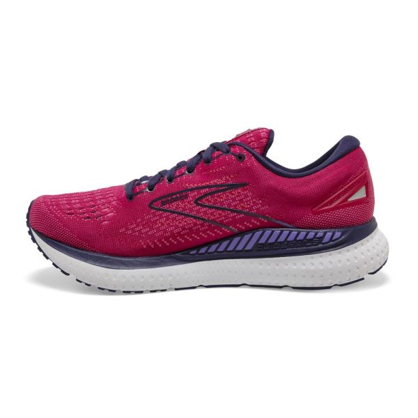 Brooks Shoes - Glycerin GTS 19 Barberry/Purple/Calypso            