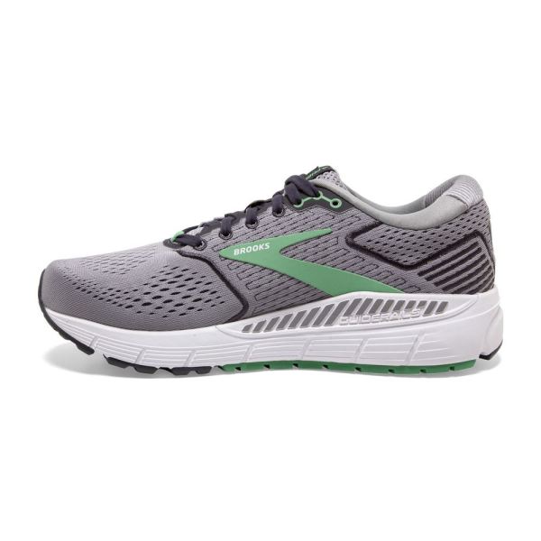 Brooks Shoes - Ariel 20 Alloy/Blackened Pearl/Green            