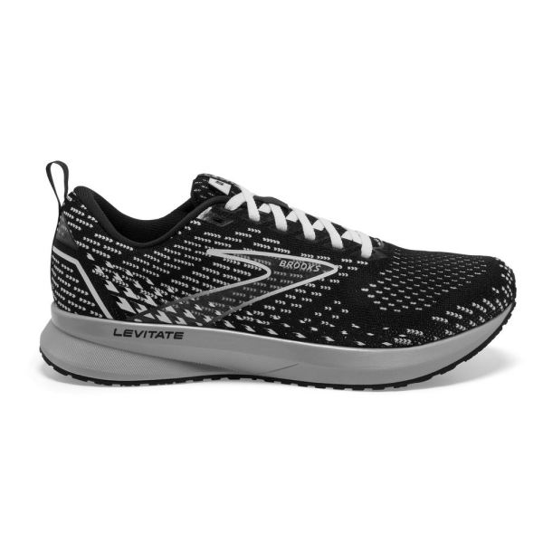 Brooks Shoes - Levitate 5 Black/Grey/White