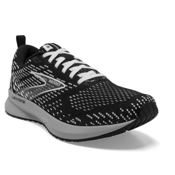 Brooks Shoes - Levitate 5 Black/Grey/White            