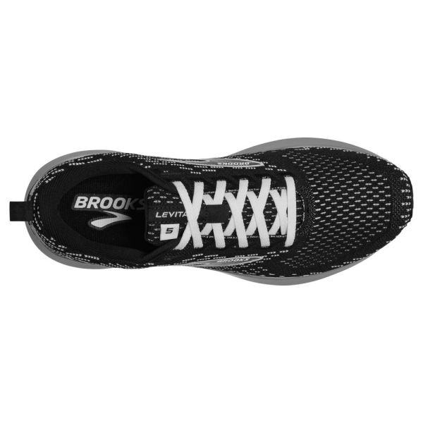 Brooks Shoes - Levitate 5 Black/Grey/White            