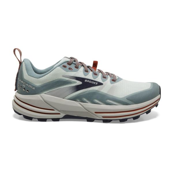 Brooks Shoes - Cascadia 16 Aqua/Tourmaline/Rooibos Tea