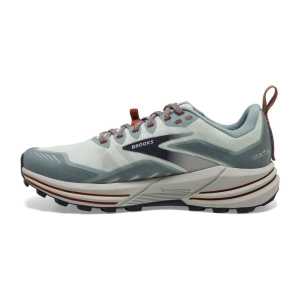 Brooks Shoes - Cascadia 16 Aqua/Tourmaline/Rooibos Tea            