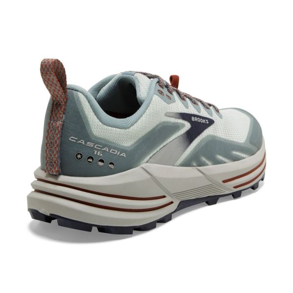 Brooks Shoes - Cascadia 16 Aqua/Tourmaline/Rooibos Tea            