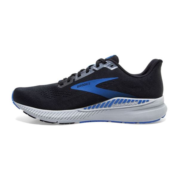 Brooks Shoes - Launch 8 GTS Black/Grey/Blue            