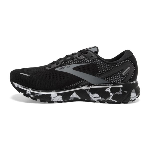 Brooks Shoes - Ghost 14 Black/Grey/White            