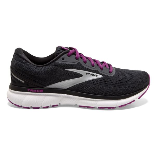 Brooks Shoes - Trace Ebony/Black/Wood Violet