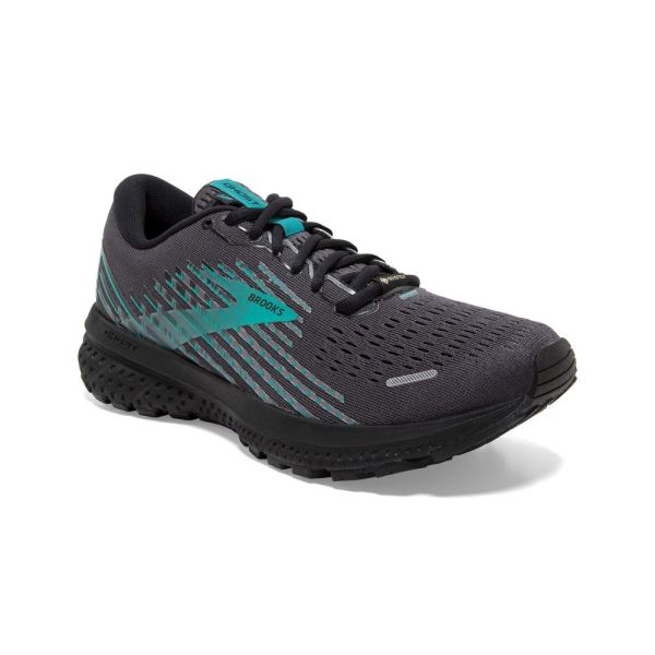 Brooks Shoes - Ghost 13 GTX Black/Black/Peacock            