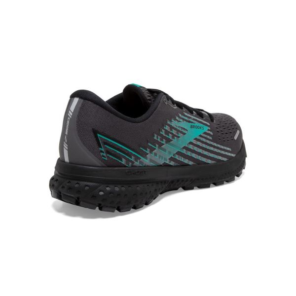 Brooks Shoes - Ghost 13 GTX Black/Black/Peacock            