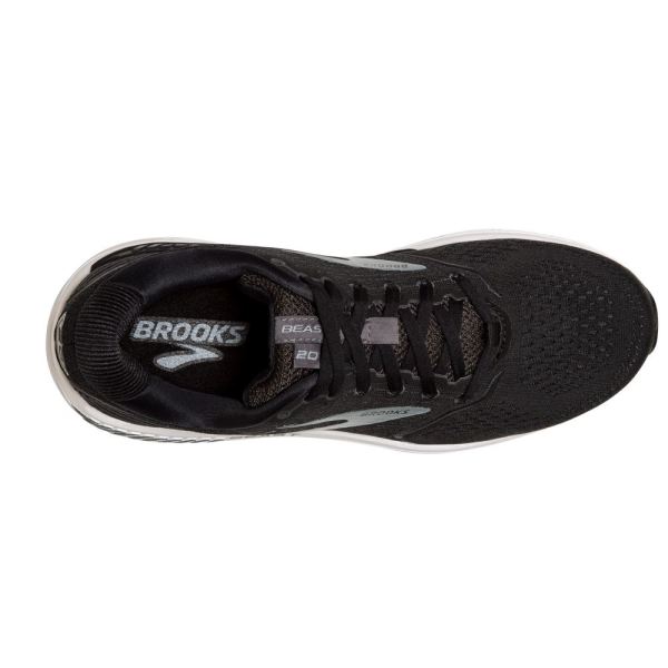 Brooks Shoes - Beast 20 Black/Ebony/Grey            