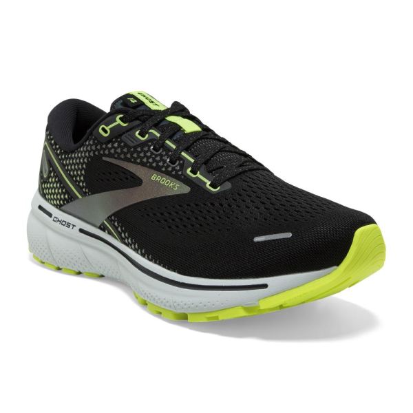 Brooks Shoes - Ghost 14 Black/Nightlife/Spa Blue            