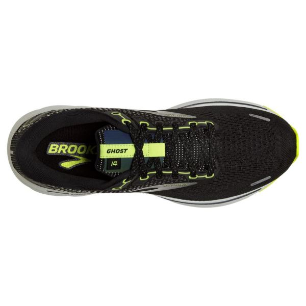 Brooks Shoes - Ghost 14 Black/Nightlife/Spa Blue            