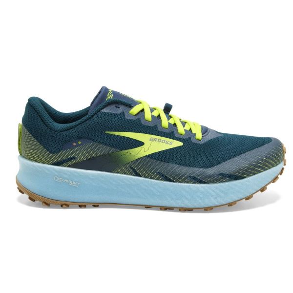 Brooks Shoes - Catamount Blue/Lime/Biscuit