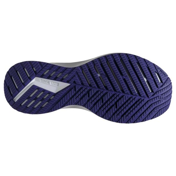 Brooks Shoes - Levitate StealthFit 5 White/Navy Blue/Yucca            