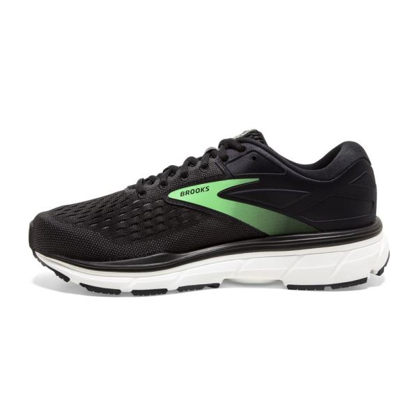 Brooks Shoes - Dyad 11 Black/Ebony/Green            