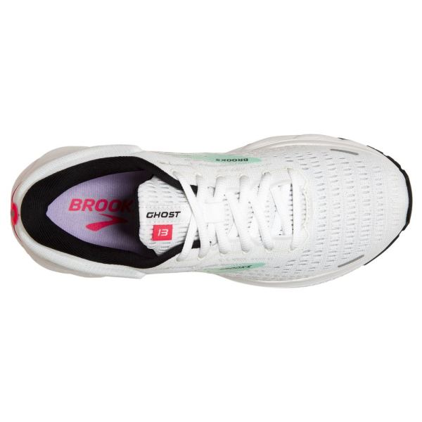 Brooks Shoes - Ghost 13 White/Yucca/Lilac            