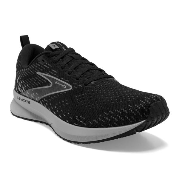 Brooks Shoes - Levitate 5 Black/Ebony/Grey            