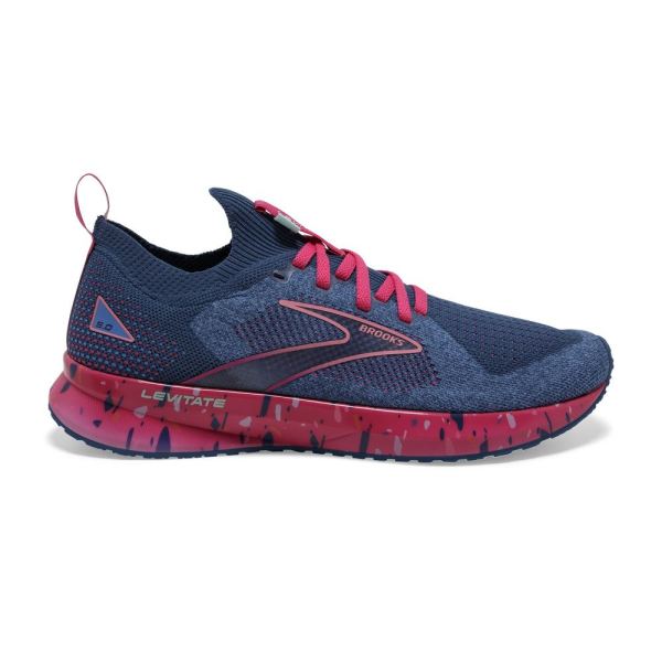 Brooks Shoes - Levitate StealthFit 5 Blue/Beetroot/Plume