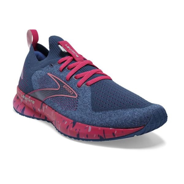 Brooks Shoes - Levitate StealthFit 5 Blue/Beetroot/Plume            