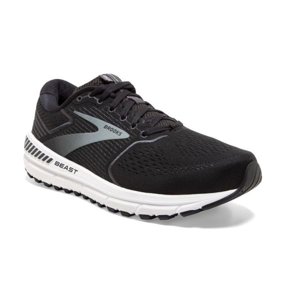 Brooks Shoes - Beast 20 Black/Ebony/Grey            