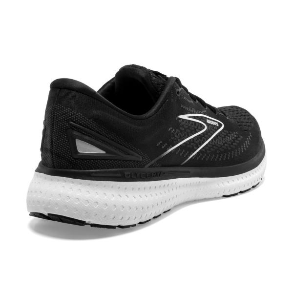 Brooks Shoes - Glycerin 19 Black/White            