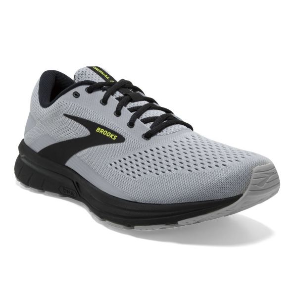 Brooks Shoes - Signal 3 Grey/Black/Evening Primrose            