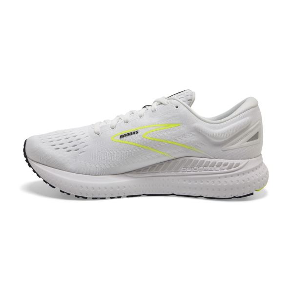 Brooks Shoes - Glycerin GTS 19 White/Nightlife/Black            