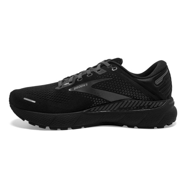 Brooks Shoes - Adrenaline GTS 22 M3FR- Black/Ebony/Blackened Pearl            