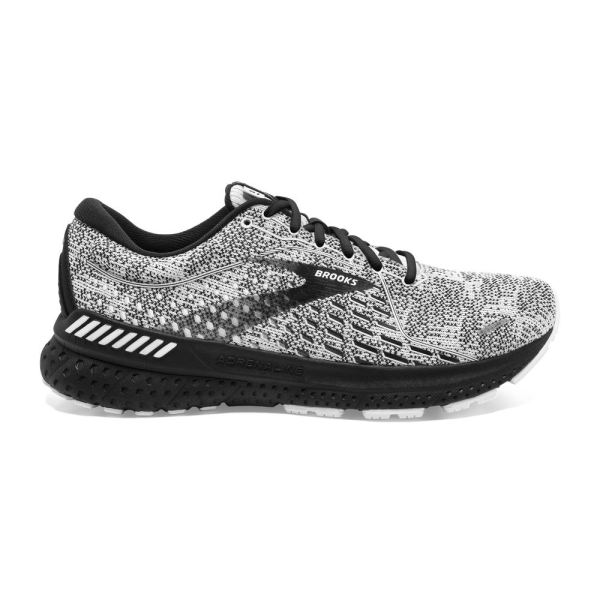 Brooks Shoes - Adrenaline GTS 21 White/Grey/Black