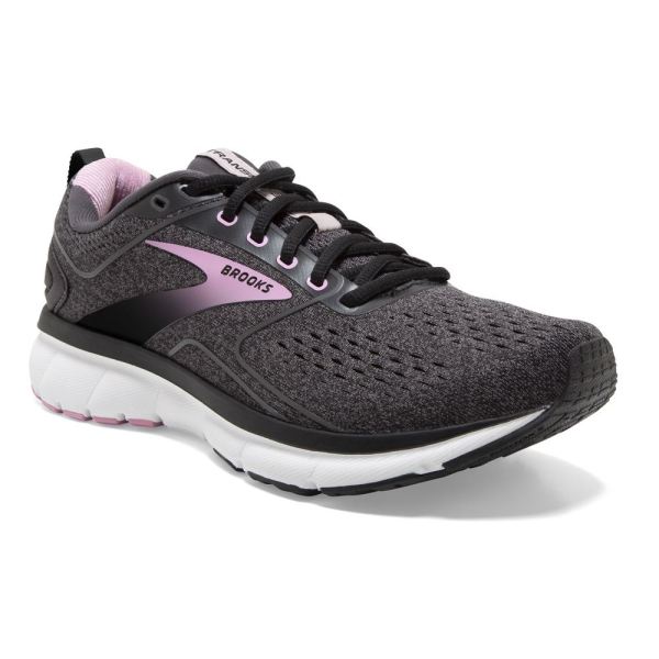 Brooks Shoes - Transmit 3 Black/Lilac Sachet/Blackened Pearl            