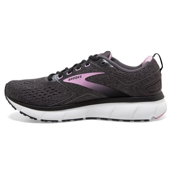 Brooks Shoes - Transmit 3 Black/Lilac Sachet/Blackened Pearl            