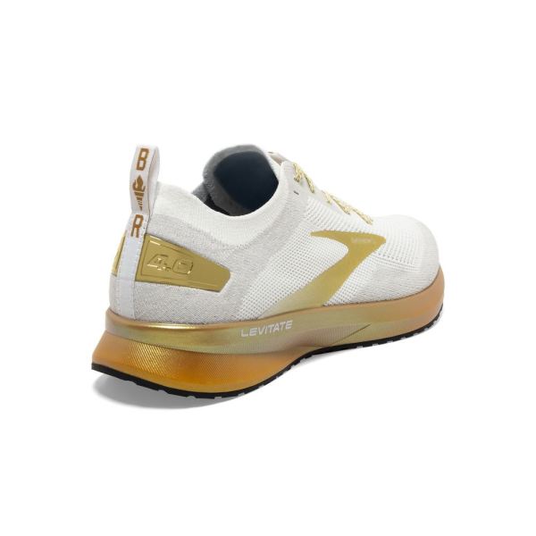 Brooks Shoes - Levitate 4 White/Gold            