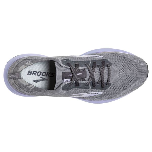 Brooks Shoes - Levitate 4 Grey/Blackened Pearl/Purple            