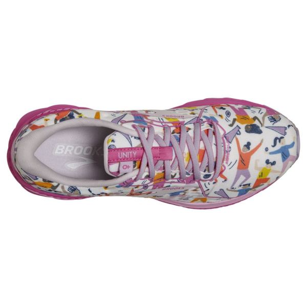 Brooks Shoes - Adrenaline GTS 21 White/Lilac/Pink            