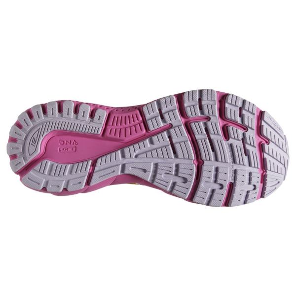 Brooks Shoes - Adrenaline GTS 21 White/Lilac/Pink            