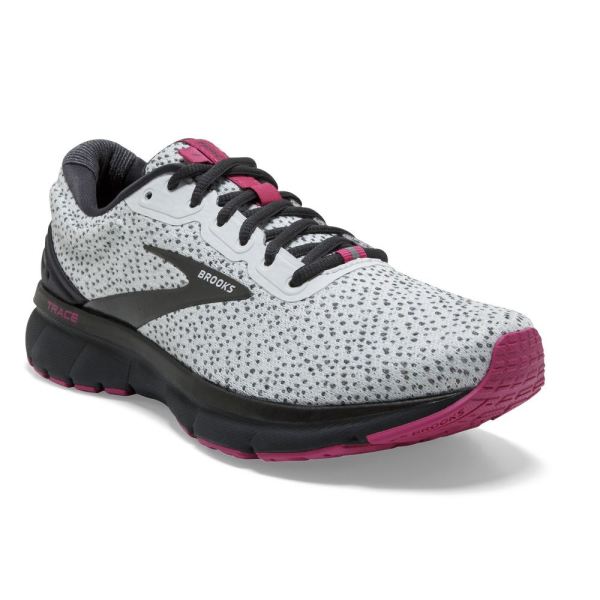 Brooks Shoes - Trace Ebony/White/Pink            