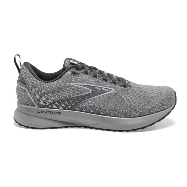 Brooks Shoes - Levitate 5 Grey/Oyster/Blackened Pearl