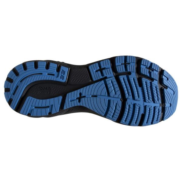 Brooks Shoes - Adrenaline GTS 22 Oyster/India Ink/Blue            