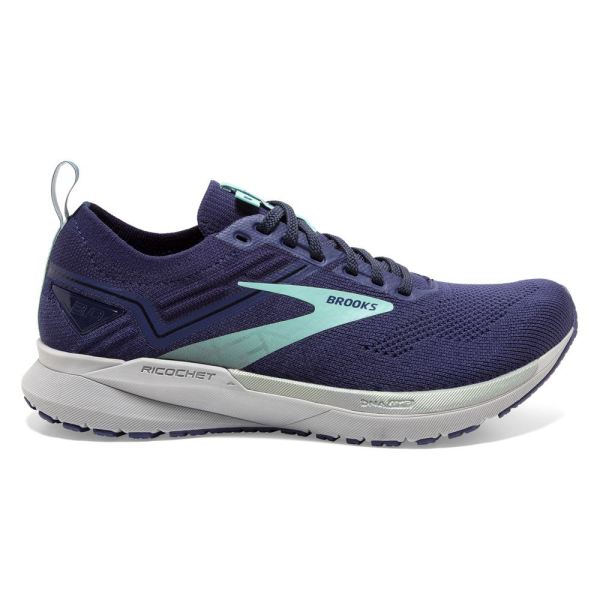 Brooks Shoes - Ricochet 3 Peacoat/Ribbon/Blue Tint