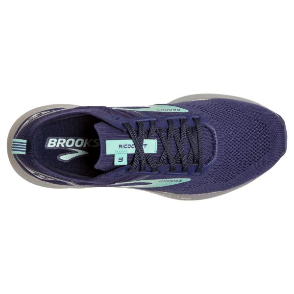 Brooks Shoes - Ricochet 3 Peacoat/Ribbon/Blue Tint            