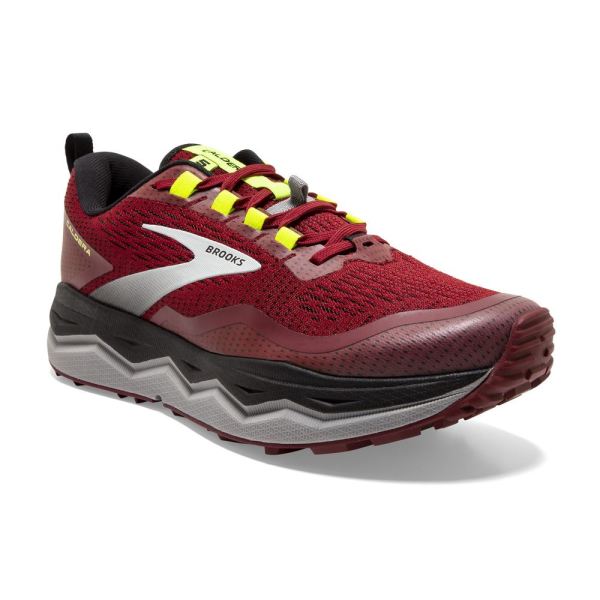 Brooks Shoes - Caldera 5 Red/Black/Nightlife            