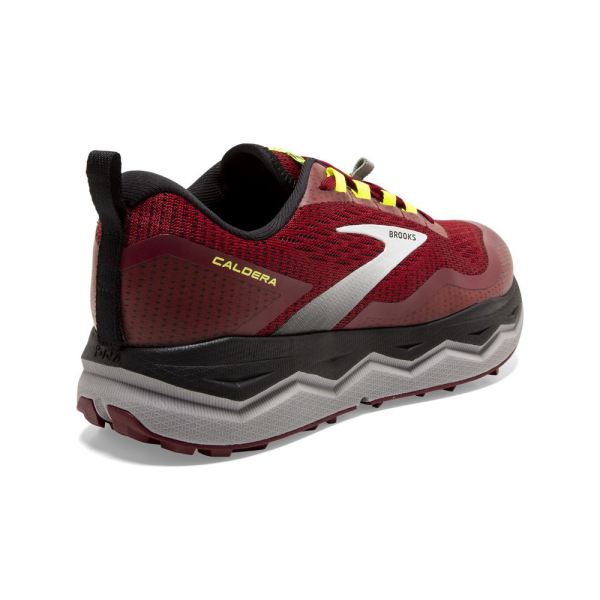 Brooks Shoes - Caldera 5 Red/Black/Nightlife            